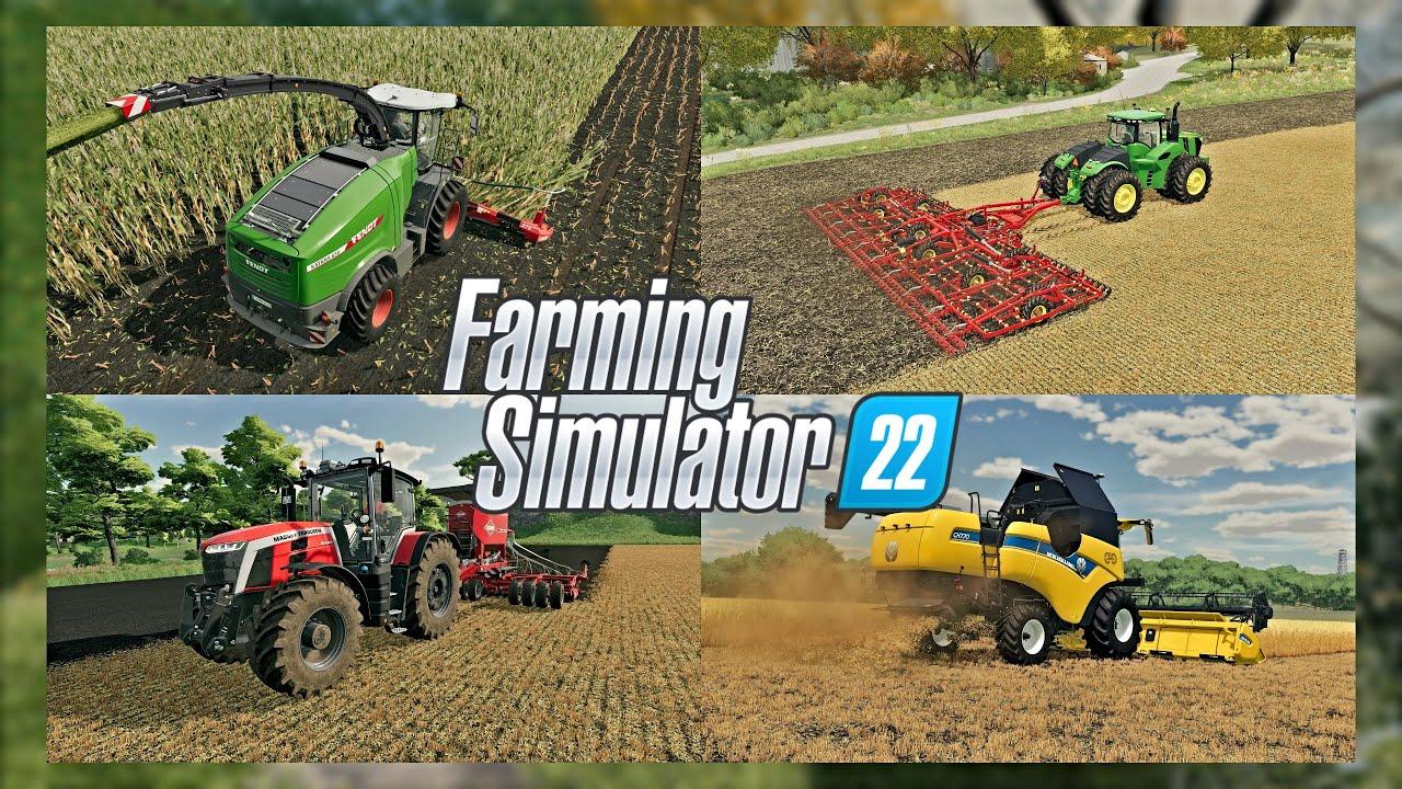 Farming Simulator 22 é a versão mais recente da franquia Farming Simulator