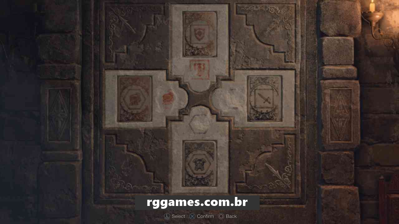 Resident Evil 4 Remake Guia de Solucoes de Todos os Quebra Cabecas Puzzle 17