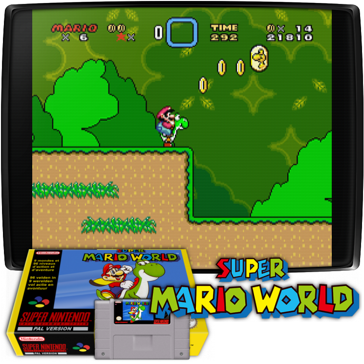 Jogo Super Mario World Super Nintendo Snes