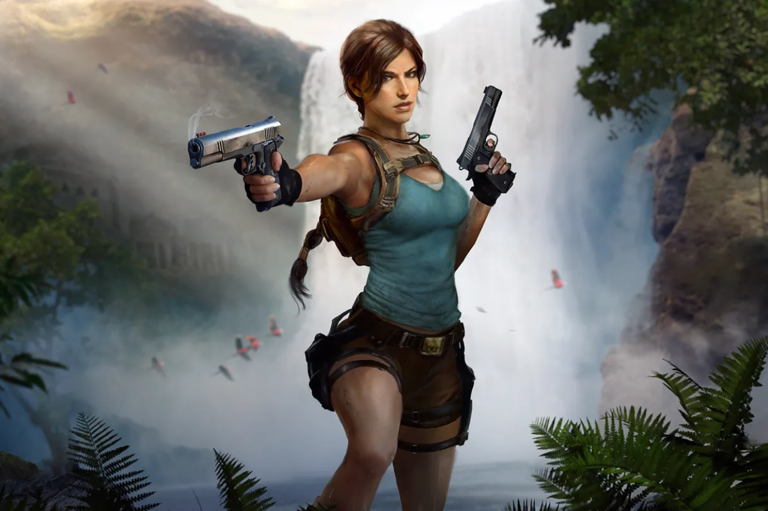 Lara Croft entra em uma nova era: Primeiro olhar sobre o futuro de Tomb Raider.