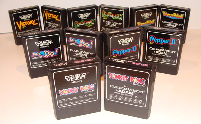 Colecovision: A Revolução Esquecida dos Consoles de Videogame 23 cartuchos colecovision 1