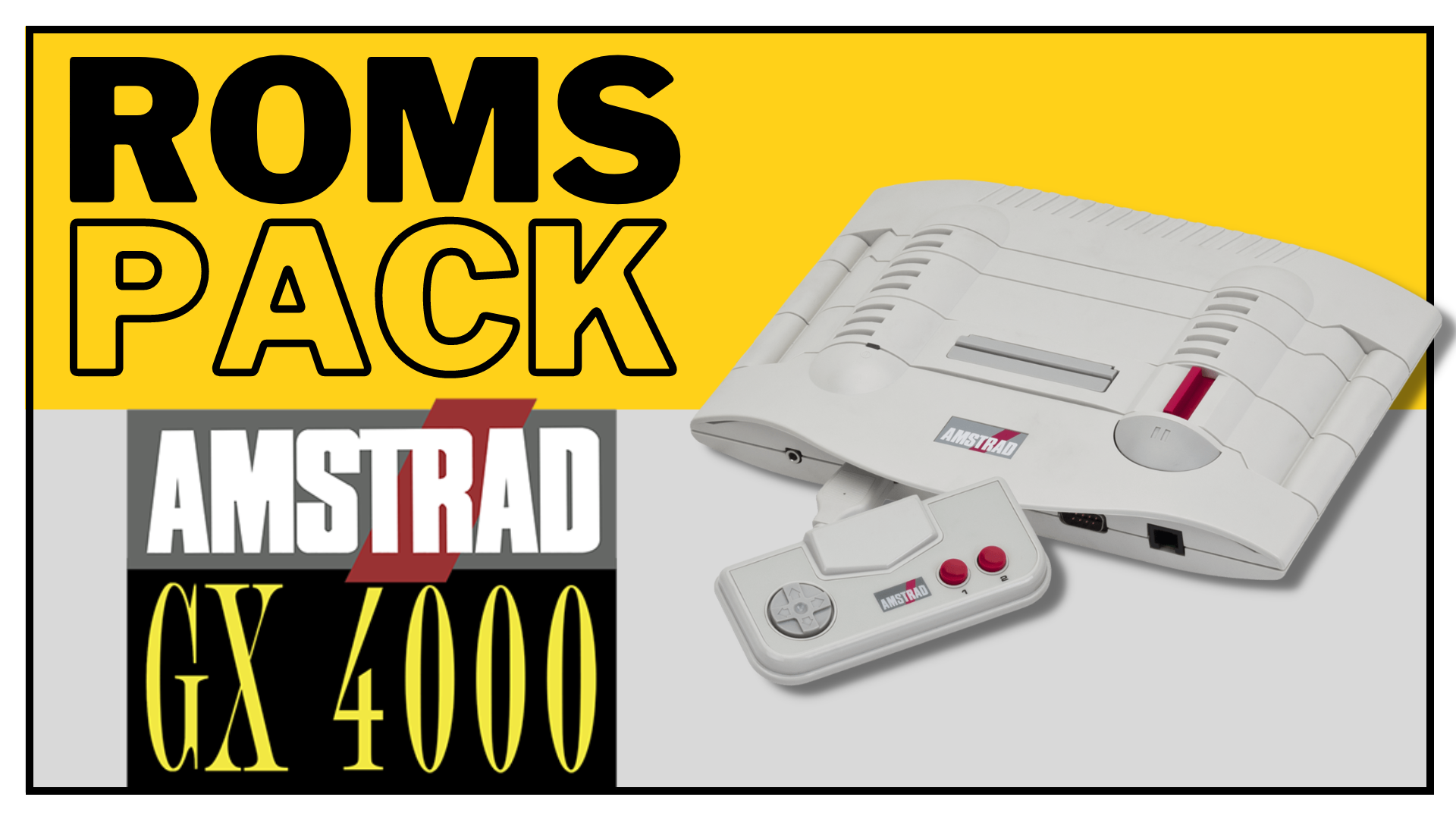 Amstrad GX4000: Um Relâmpago no Mundo dos Consoles | RG Games