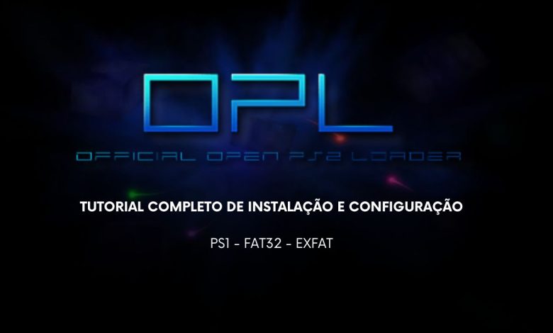 TUTORIAL COMPLETO DE INSTALAÇÃO E CONFIGURAÇÃO PS1 - FAT32 - EXFAT - OPL PS2