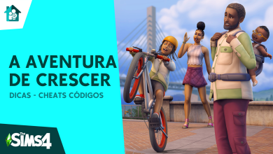 DICAS - CHEATS CÓDIGOS THE SIMS 4 A AVENTURA DE CRESCER