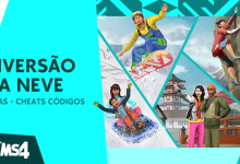 DICAS - CHEATS CÓDIGOS THE SIMS 4 DIVERSAO NA NEVE
