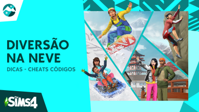 DICAS - CHEATS CÓDIGOS THE SIMS 4 DIVERSAO NA NEVE