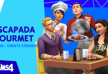 DICAS - CHEATS CÓDIGOS THE SIMS 4 ESCAPADA GOURMET