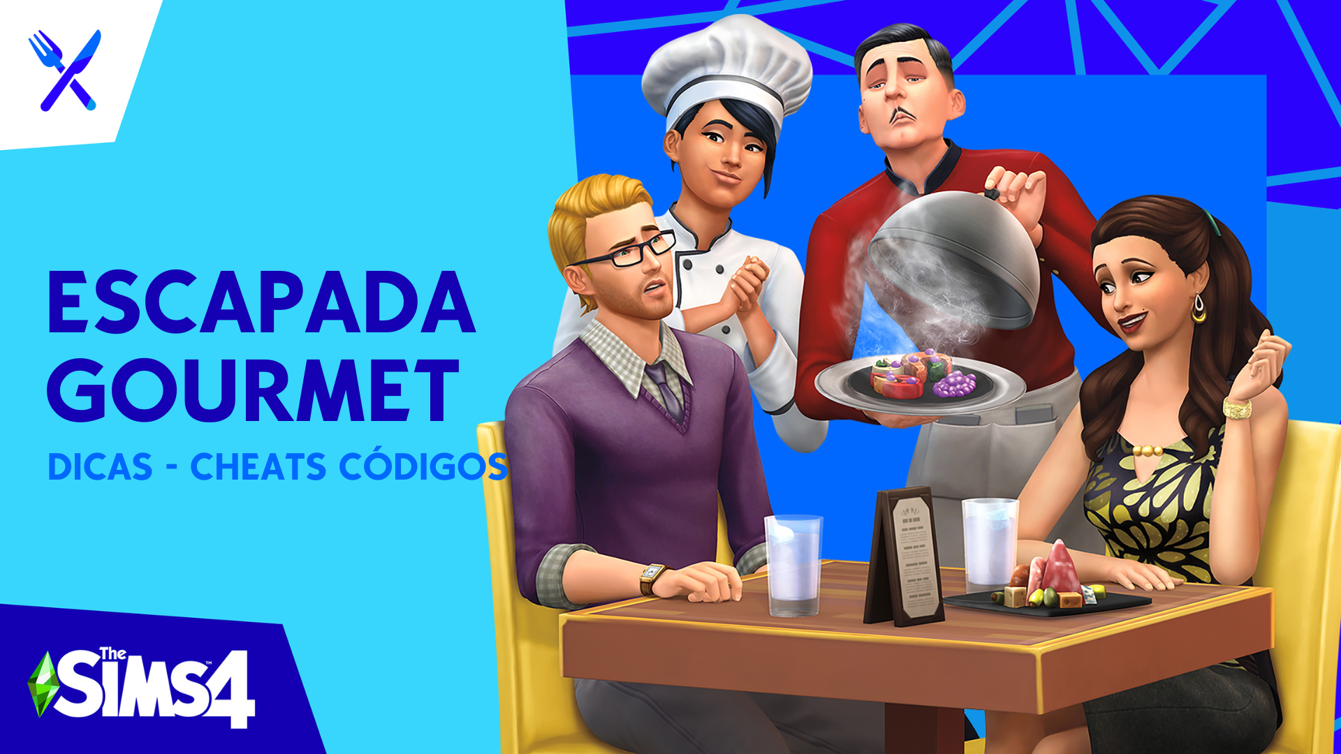 The Sims 4 Escapada Gourmet: Dicas e Cheats Códigos