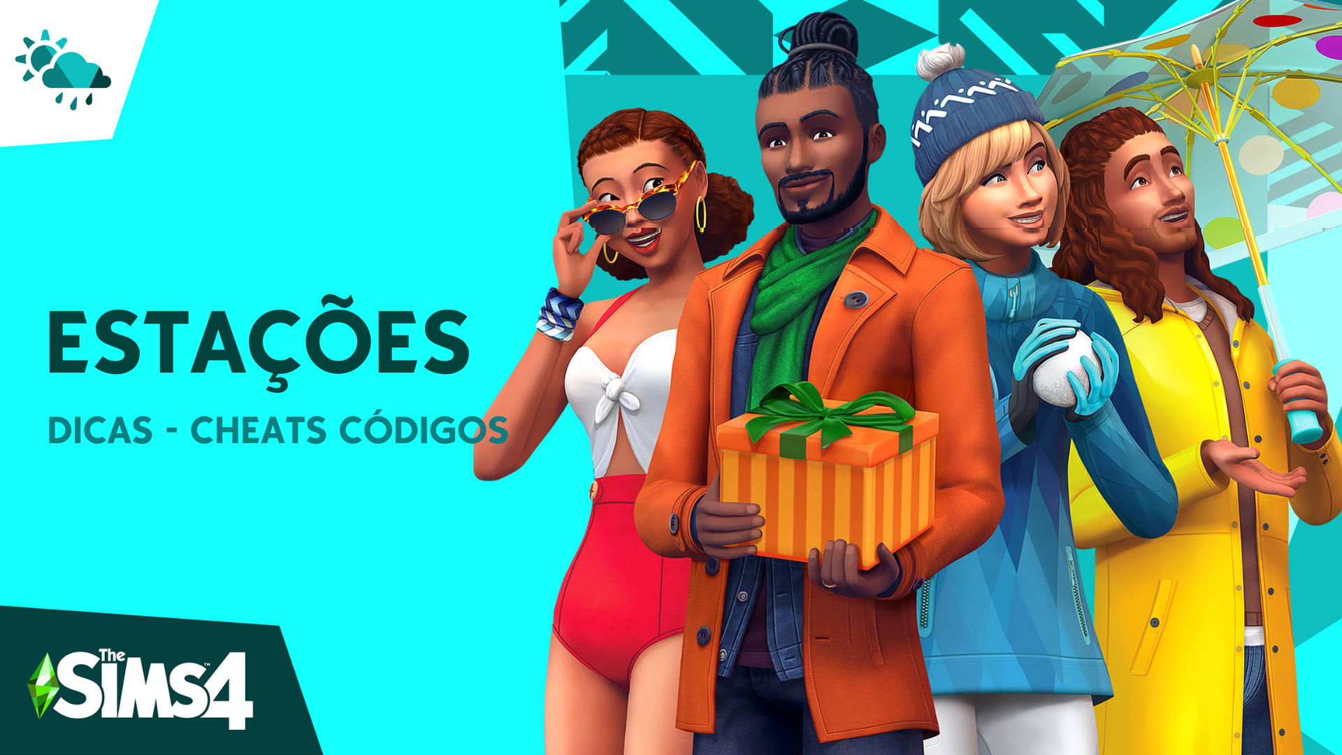 DICAS - CHEATS CÓDIGOS THE SIMS 4 ESTAÇÕES