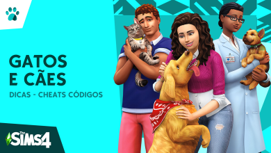 DICAS - CHEATS CÓDIGOS THE SIMS 4 GATOS E CÃES