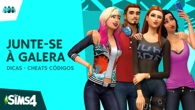 DICAS - CHEATS CÓDIGOS THE SIMS 4 JUNTE-SE A GALERA