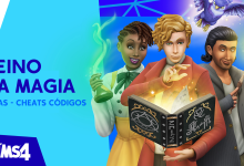 DICAS - CHEATS CÓDIGOS THE SIMS 4 REINO DA MAGIA