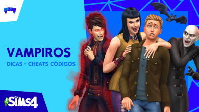 DICAS - CHEATS CÓDIGOS THE SIMS 4 VAMPIROS
