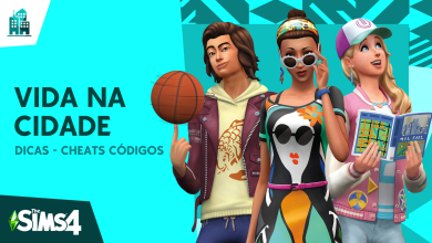 DICAS - CHEATS CÓDIGOS THE SIMS 4 VIDA NA CIDADE