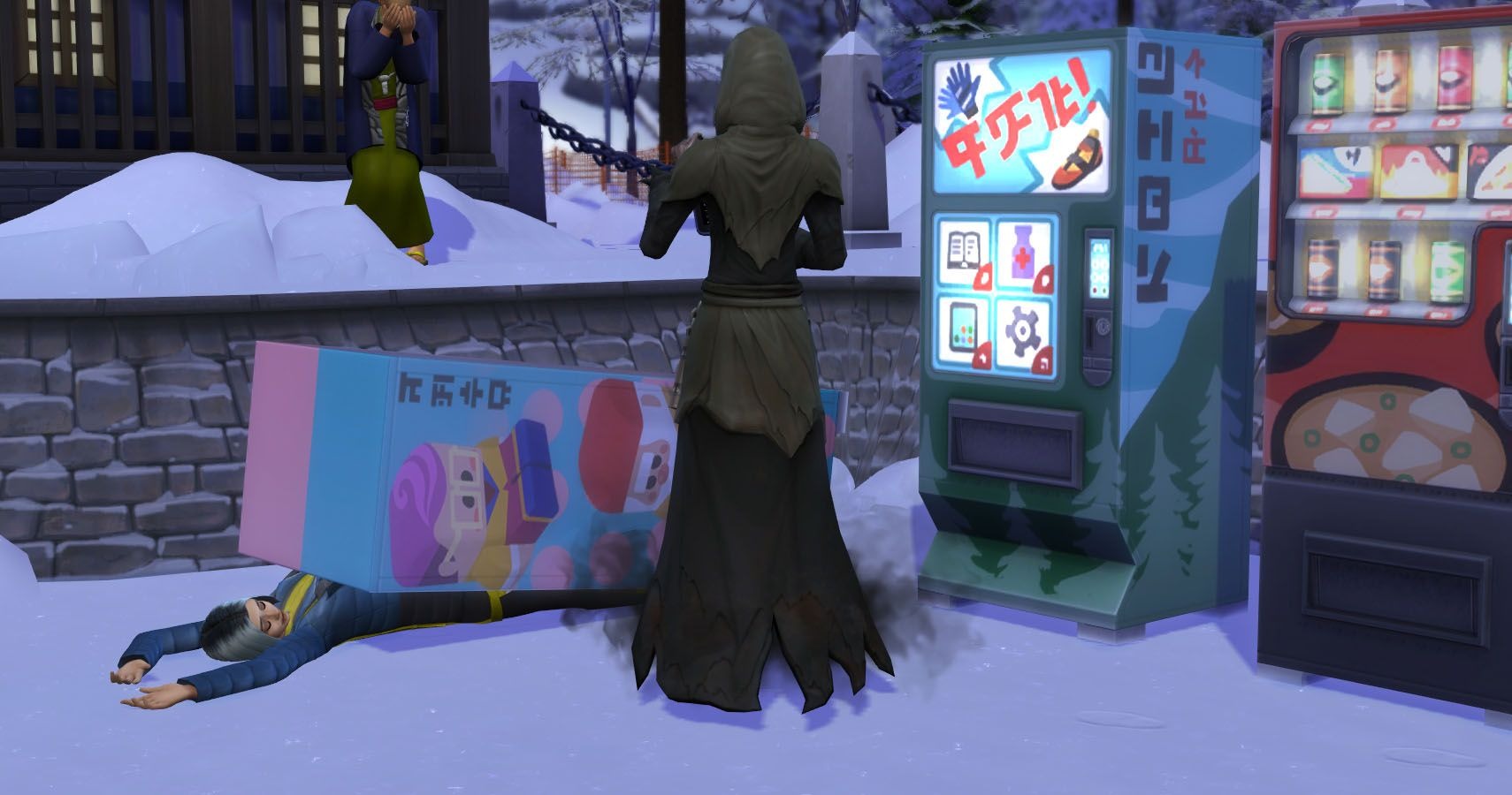 The Sims 4 Snowy Escape Death