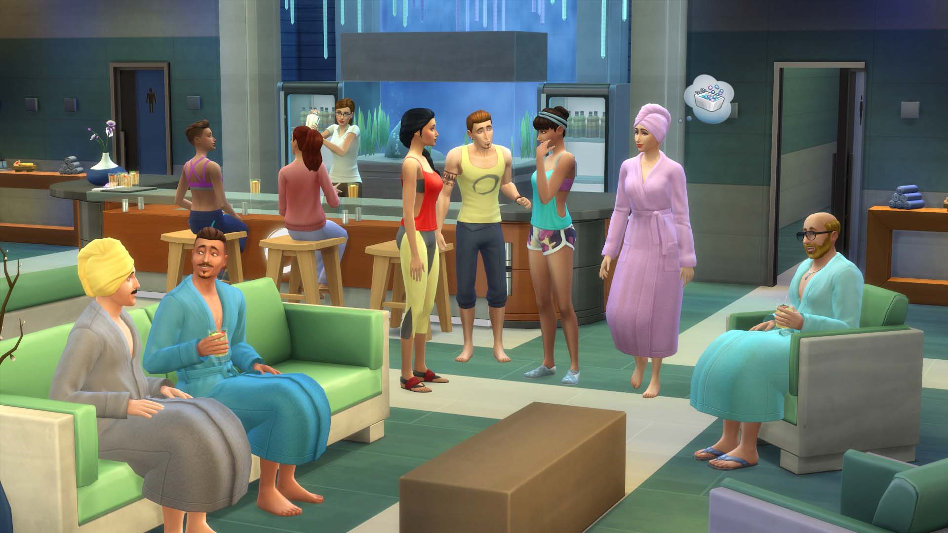 Dicas Úteis de The sims 4 Dia de Spa