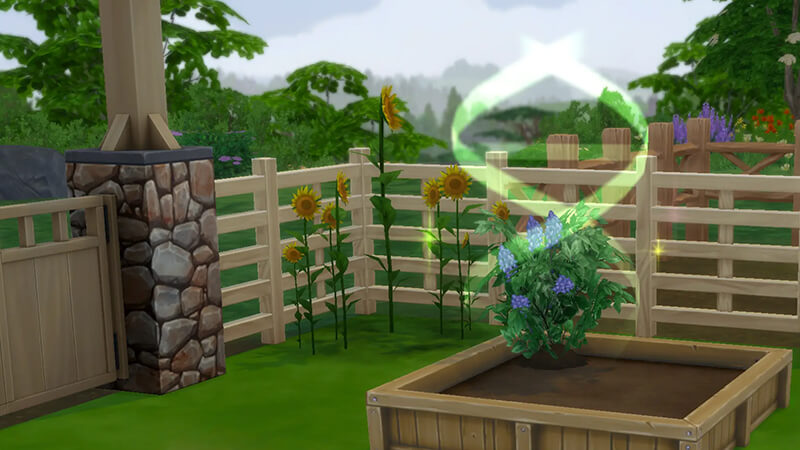 evoluir plantas the sims 4