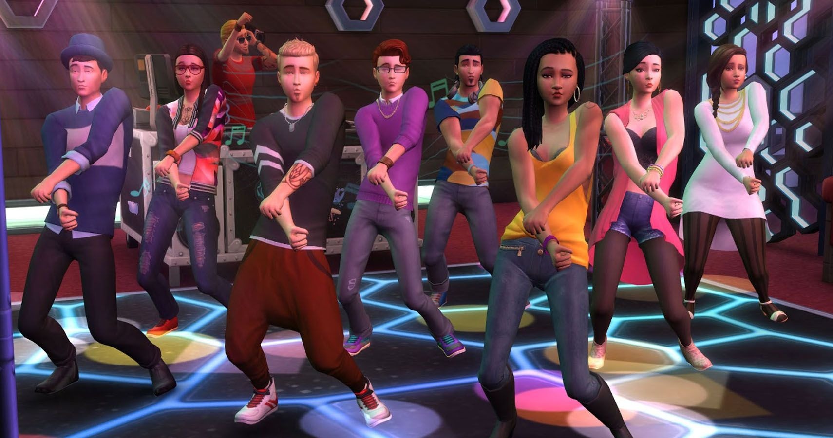 habilidade de dança the sims 4 junte-se a galera