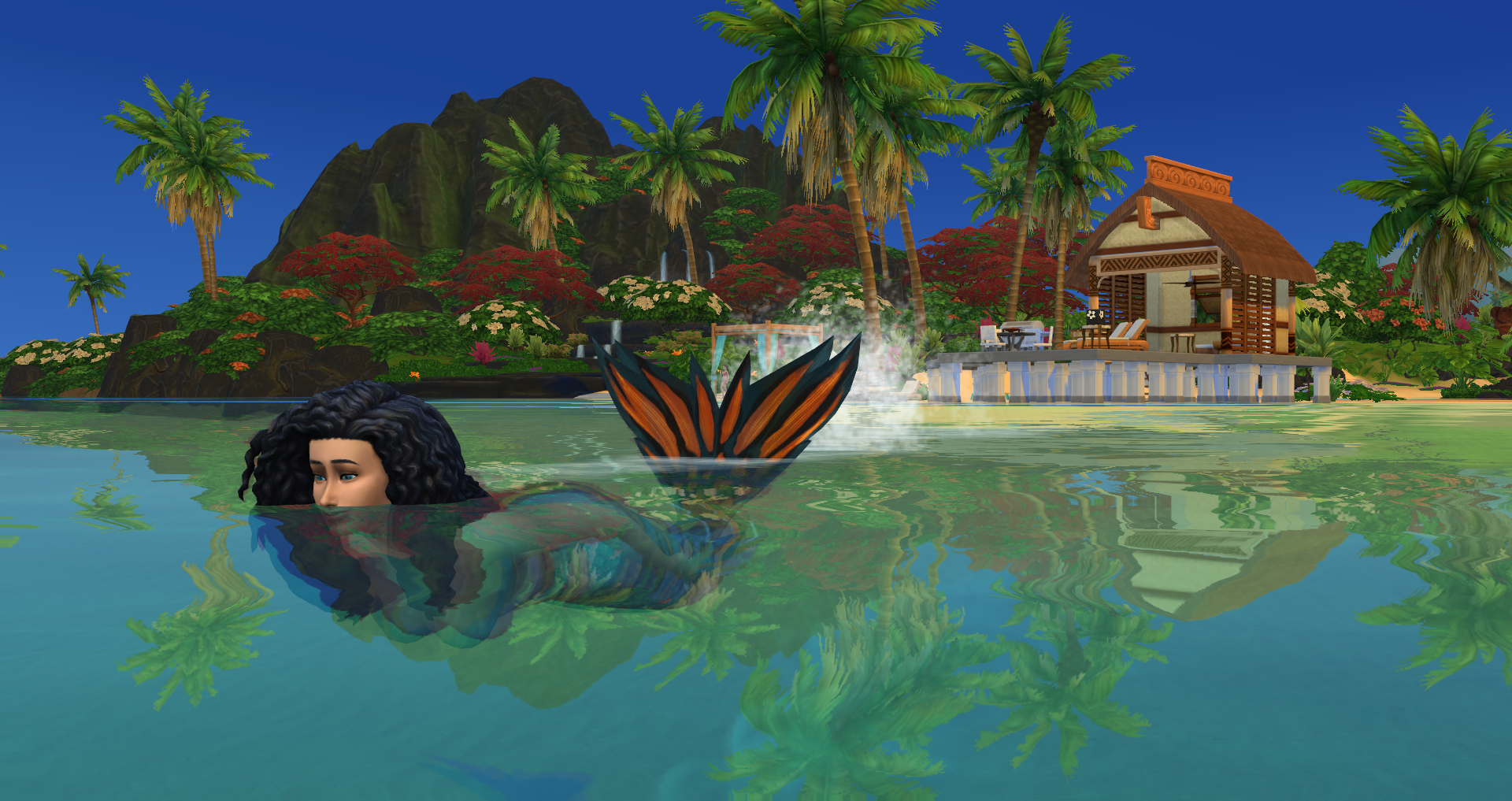 Transformar Sim em Sereia codigos the sims 4 ilhas tropicais