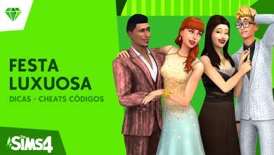DICAS - CHEATS CÓDIGOS FESTA LUXUOSA