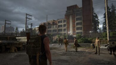 Abby e Manny alcançam uma base da WLF em Seattle, revelando a estrutura militar e os conflitos internos em The Last of Us Part II Remastered.